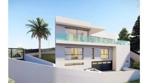 Newly built villa with sea views in Costa d'en Blanes Newly built villa with sea views in Costa d'en Blanes